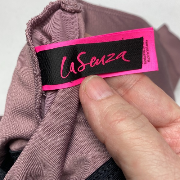 LS DUSTY ROSE T-back Sports/Lounge Bra, D/DD. *P1040 - Picture 4 of 5